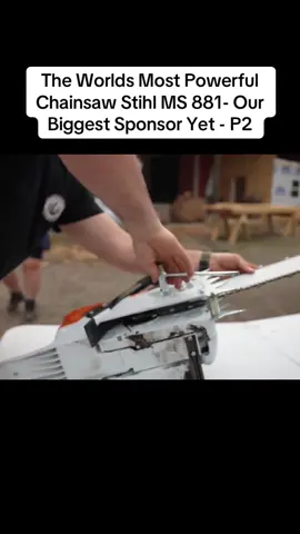 The Worlds Most Powerful Chainsaw Stihl MS 881- Our Biggest Sponsor Yet - P2 #most #powerful #stihl 