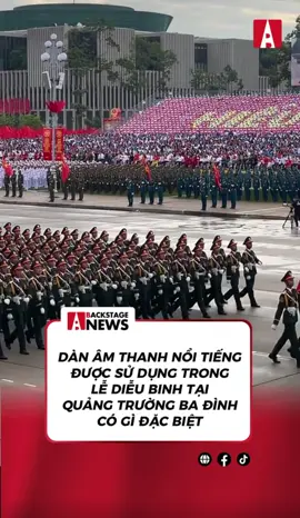 Lễ diễu binh thì sẽ dùng loa gì #backstagenews #checkinevent #a80 #dieubinh #tiktokviral 