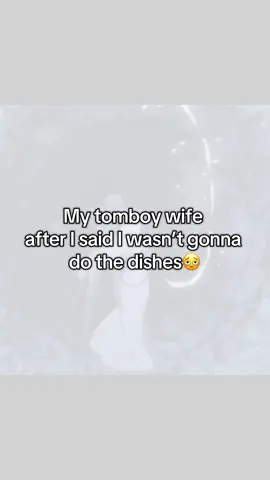 Tomboy wife femboy side piece🥹#meme ##anime #rezero