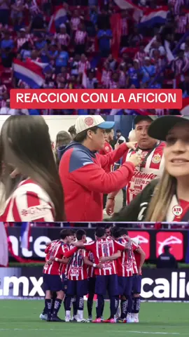 REACCION CON LA AFICION ⚪🔴 CHIVAS VS CRUZ AZUL #chivas #dalerebaño 
