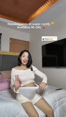 Replying to @Alexispaula12 Pwede pang bahay, pwede pang alis 💕 Super comfy at stylish na maternity shorts 🤰✨ Available from M hanggang 3XL kaya swak para sa lahat ng mommies 💖 Ang pinaka-masaya pa? Hindi mo aakalain na mura lang pala ito 🤭 Sulit na sulit find! 🛒” #MaternityShortsPH #MommyOOTD #MommyEssentials #preggymommy 
