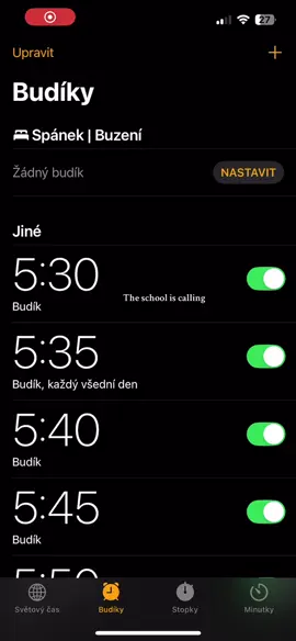 #schoollife #alarmclock #fyp  😵😴🛌💤
