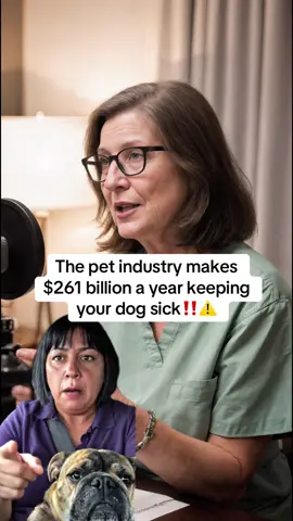 The pet industry makes $261 billion a year keeping your dog sick‼️⚠️ #doghealth #pethealth #dogtips #dogsupplements #us 