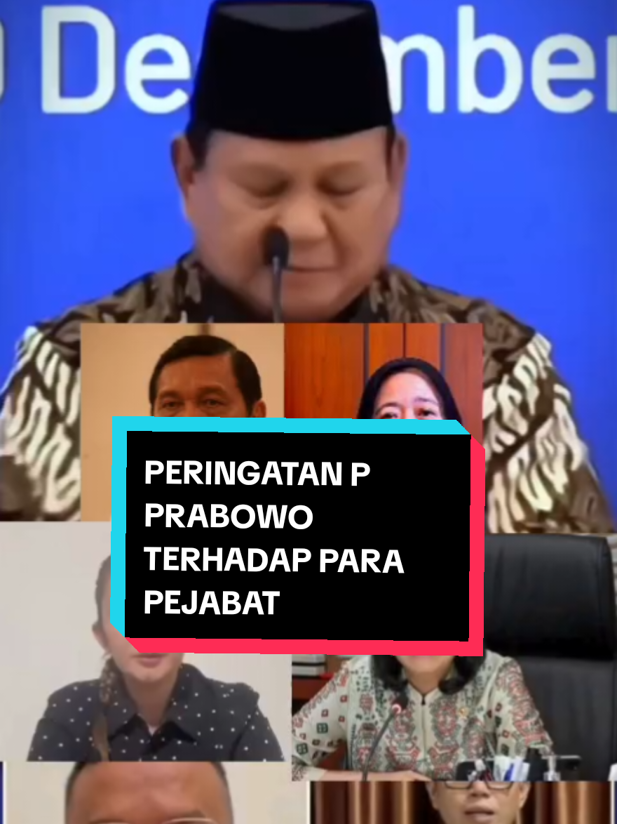 PERINGATAN P PRABOWO TERHADAP PARA PEJABAT#bakargedungdprd #viraltiktokvideo #basmikoruptor #indonesiagelap2025 #viralvideo 