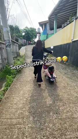 Bjir gabisa nanjak keabisan batre 😭🤣 #sepedalistrik #core #masukberanda #fyp 