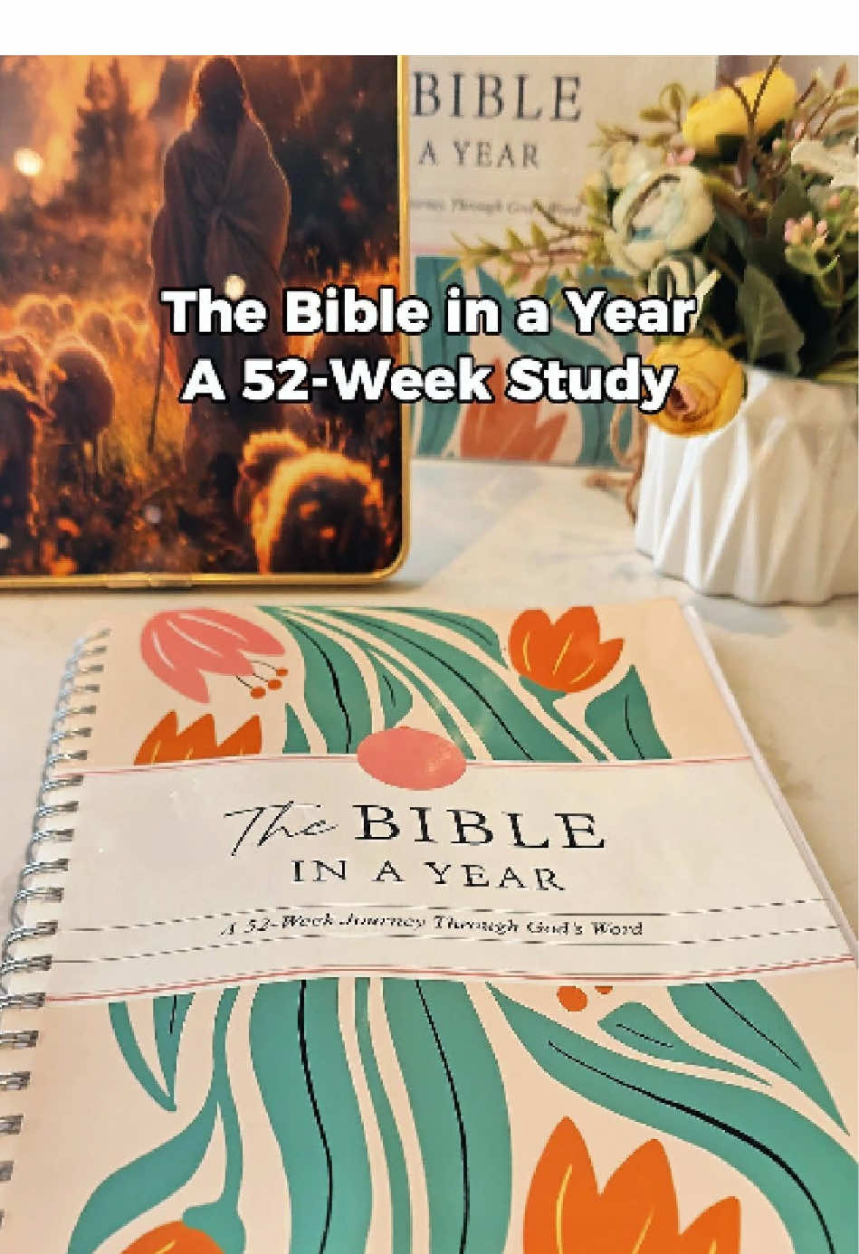 📖 One chapter per week, 52 weeks to take you closer to the Bible and start your spiritual journey! #Bible #SpiritualGrowth #Faith #SpiritHealing #biblereading 