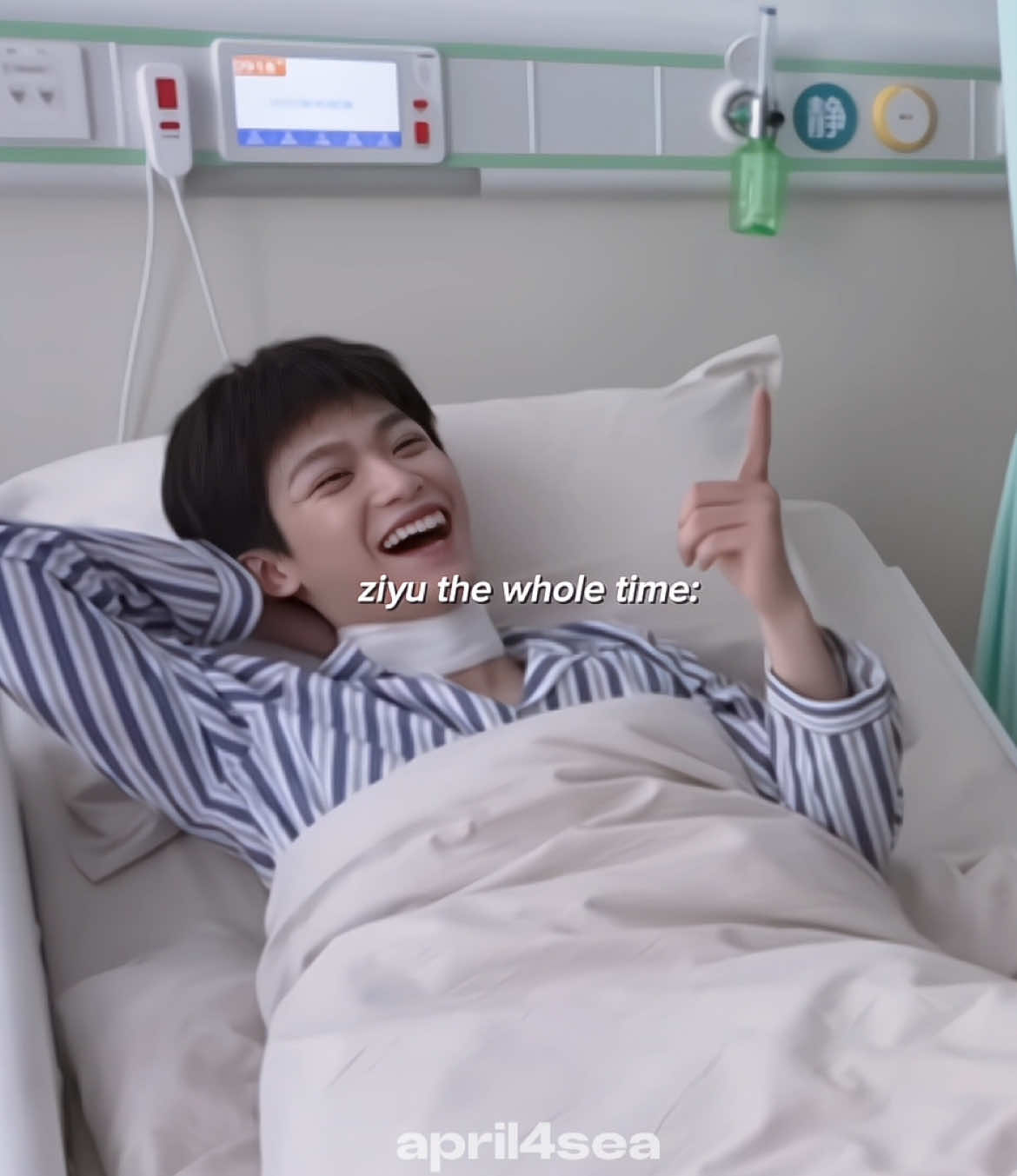 It’s obvious Ziyu had a lot of time to enjoy himself on set thanks to Tian Xuning #revengedlove #ziyu #tianxuning 