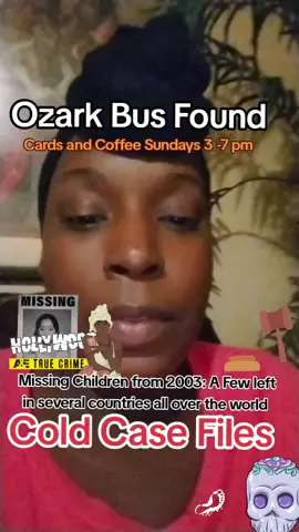 Ozark Bus Found several children now adults traffic all over the world  #coldcase #100k #viralvideo #contentcreator #spiritual 