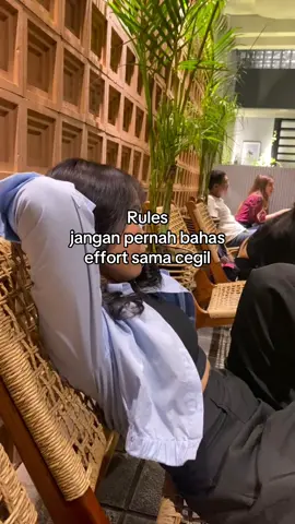 kalo ada yang bahas effort, gw cuma ketawa doang jir😂