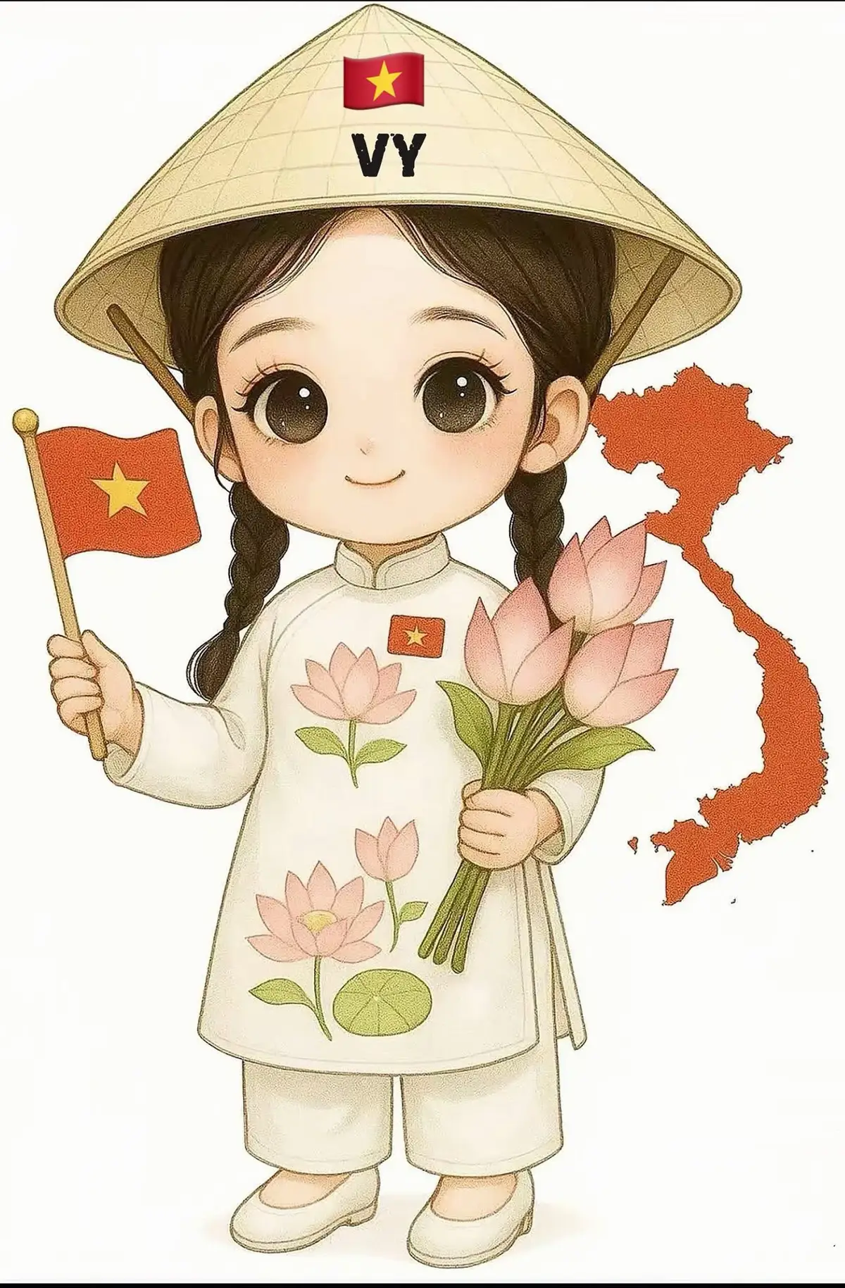 P2. Avt chibi yêu nước #avt #yeunuoc #quockhanh2025 