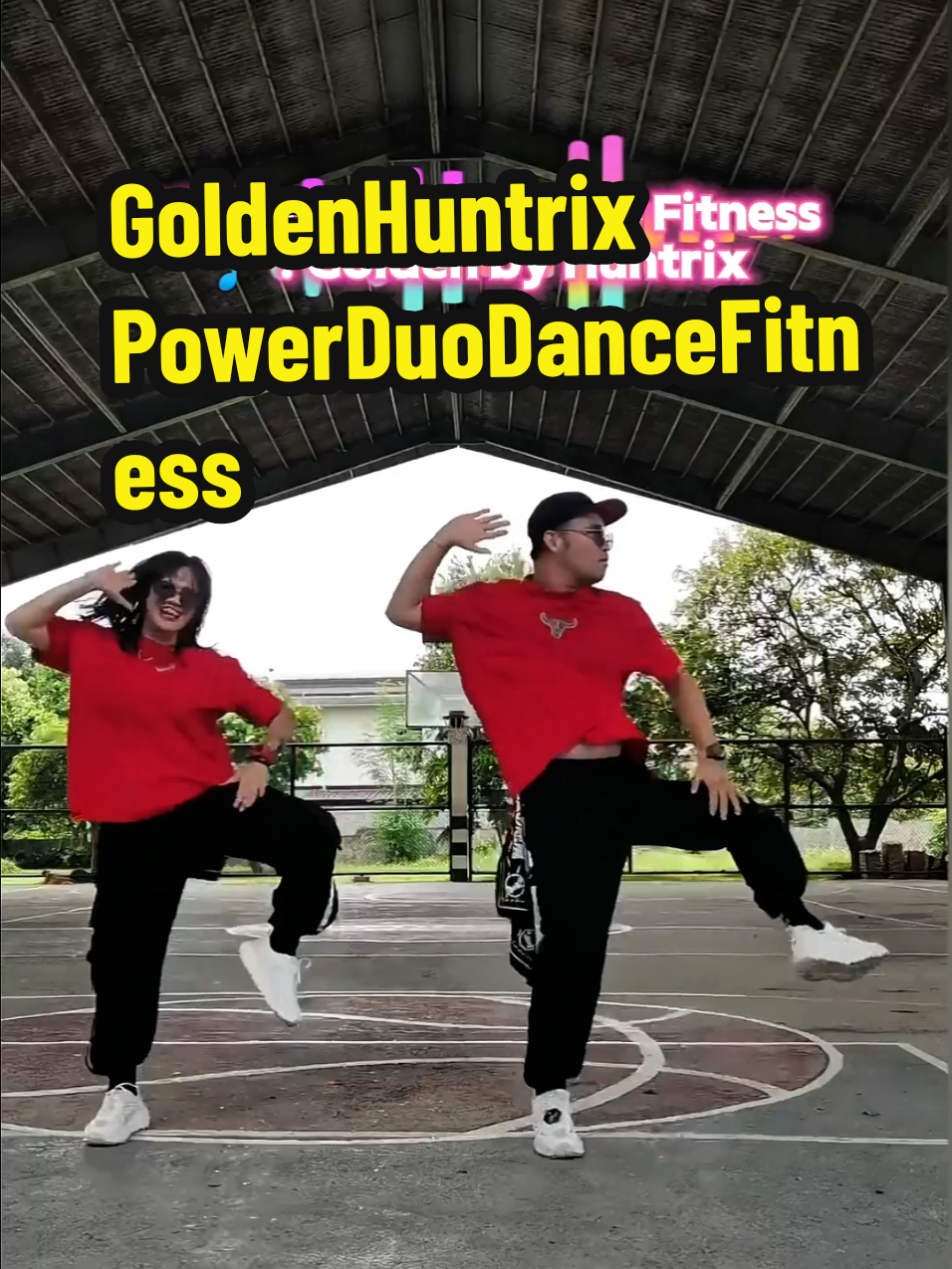 DC: 🙋🙋PowerDuo Dance Fitness 🫰🎶💯 Tara Sayaw Tayo!!🎶✅ #powerduodancefitness #foryoupage #fyp #huntrix #golden @Edlord VM @MjeyDF 
