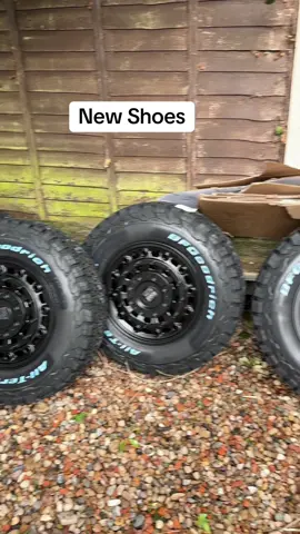 New shoes for the van #vanlife #motorhome #vanlife #vanlifetravel 