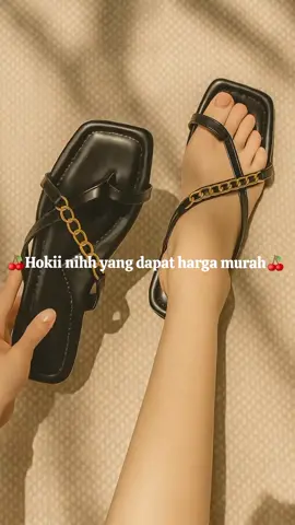 Cekk dehh kalian dapat harga berapa.?🥰#rekomendasisandal #sandal #sandalwanita #sandalkoreanstyle 