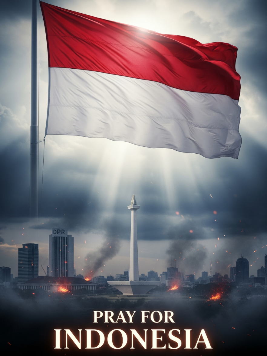 Pray for Indonesia #prayforindonesia #benderamerahputih #godblessindonesia 