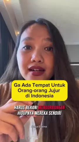 Tidak Ada Tempat Untuk Orang-orang Jujur di Indonesia. Denmark, NusantaraTop.co – Tidak bisa kita pungkiri kalau korupsi ini sudah mengakar sampai ke bawah-bawah. Apa-apa minta imbalan, minta duit, nyogok sana sini. Sehingga ketika orang jujur malah dianggap aneh. Salsa Hutagalung, mengatakan, Budaya itu harus kita hapus! Kita cuman bisa mulai dari kita sendiri. Jadi diri yang punya integritas. Mari kita mulai dari hal sederhana. Jangan biasakan nyogok atau kasih amplop dengan niat terselubung. Belajar untuk jujur. Terapkan dalam kehidupan sehari-hari hingga jadi sebuah kebiasaan. Kalau bukan dari kita, siapa lagi teman-teman,