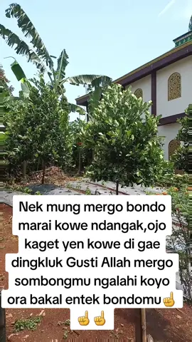 Jangan sombong apa yg kita miliki saat ini,syukuri kalo sudah dititik saat ini...#pepelingurip #ngajidiri #ngajiroso#fypシ゚ 