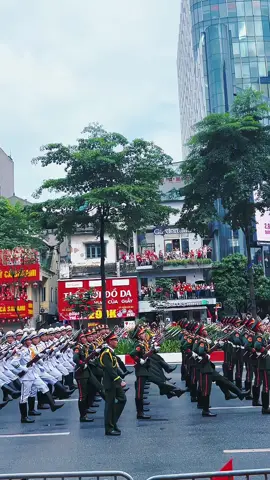 Tổng duyệt Diễu binh - Diễu hành A80 ngày 30/8 tại đường Liễu Giai🇻🇳🇻🇳🥰 #a80 #dieubinh #quockhanh #duyetbinh #xuhuong 