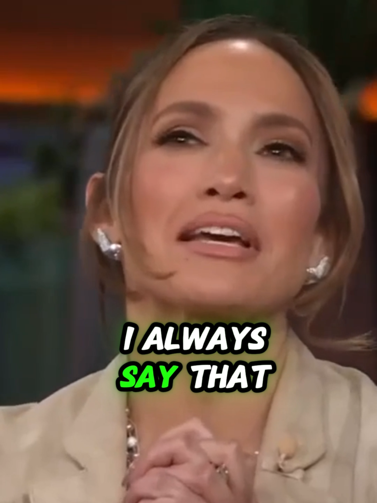 Jennifer Lopez On Performing Live #JenniferLopez #jlo #fyp #kellyclarksonshow