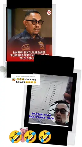 Membalas @e_rnaaa18 ngatain orang TOL*L ternyata nilainya kayak rukun iman semua😅🫵😁 kayak gini kok ya bisa jadi DPR 🤔😒🤦#demodpr #beritaviraltiktok #fypageシ #MediaSosial #reformasi 