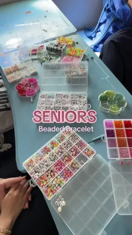 Beaded Bracelet Day🐚💕 #UBR #senioryear #seniors26 #seniors_ubr #beadedbracelets 