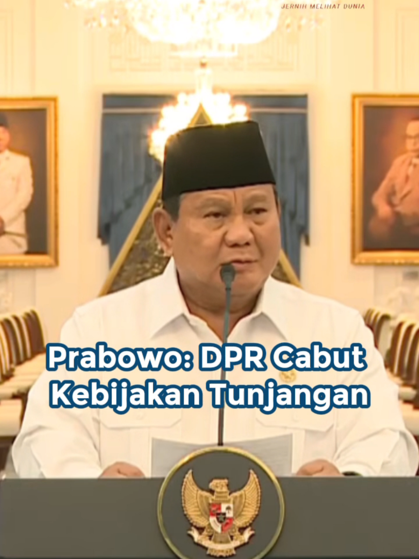 Presiden Prabowo Subianto menyamapikan telah bertemu sejumlah pihak, salah satunya pimpinan DPR, untuk menyikapai demonstrasi yang terjadi beberapa hari terakhir. 
