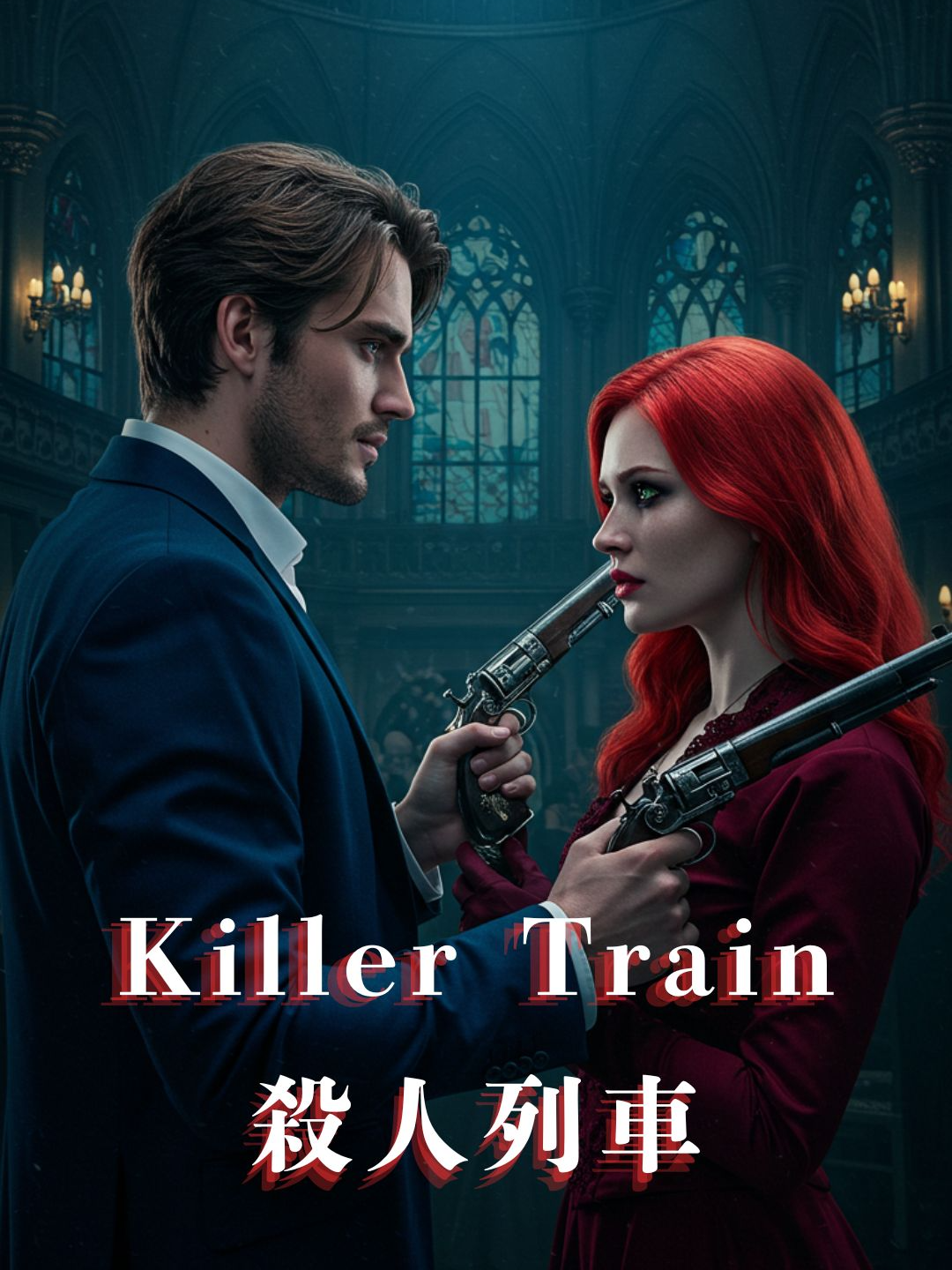 killer train (殺人列車） PVにしました。 ミュージックビデオのイラスト凝ったつもりです。(笑) 絆で結ばれた２人の運命は、、、、 #rock #guitar #hardrock #hevymetal #バンド好きな人と繋がりたい