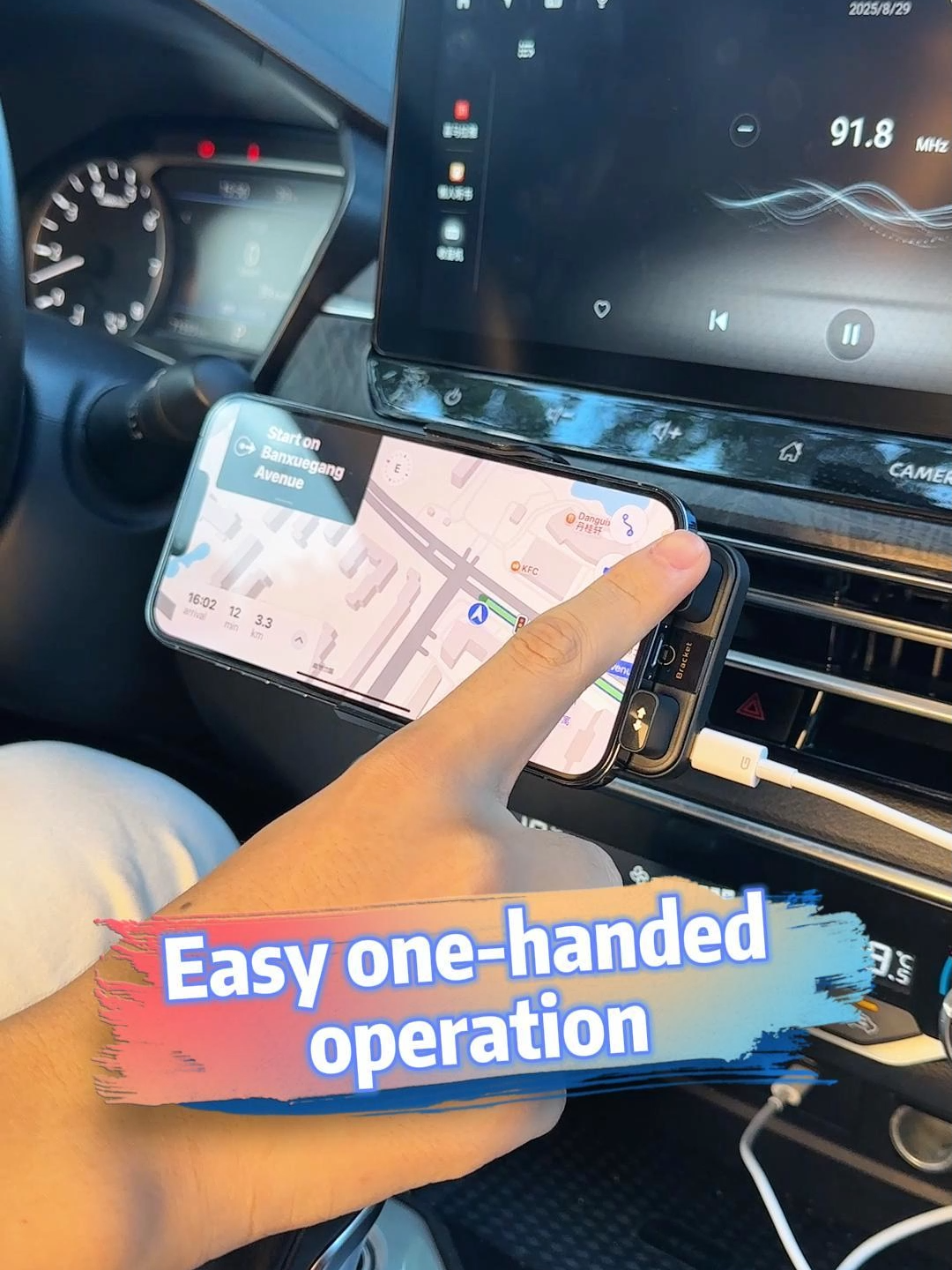 The high-value car-mounted mobile phone holder can be opened and closed by infrared sensing and supports wireless charging. It is also very simple to install, firm and stable without worrying about the phone falling. The screen can be freely adjusted and rotated 90 degrees horizontally and vertically.#tiktok #CarPhoneHolder #Wirelesscharging #tiktokshop