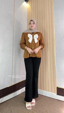 Nemu blouse kemeja pita gemeshh😍 #blousekemeja #blousepita #blousewanita #ootdhijabstyle #ootdhijab 