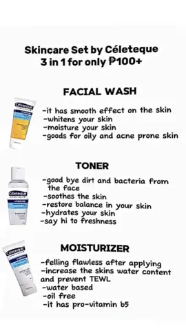 #celeteque #skincare #3in1 #travelkit #fyppppppppppppppppppppppp 