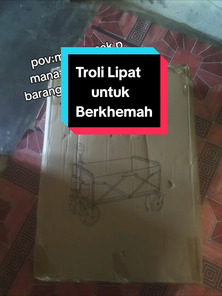 Troli Lipat untuk Berkhemah macam2 boleh letak 🤭 #viral #affiliatetiktok #fypシ゚viral🖤tiktok☆♡🦋myvideo #trolilipatuntukberkhemah #tiktok 