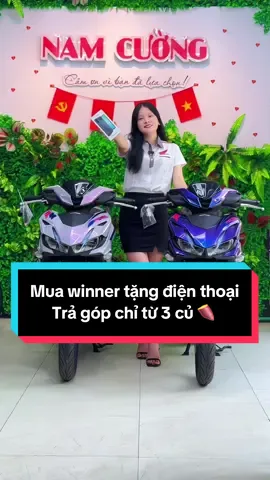 Thời điểm tốt nhất để mua winner,  Tặng ngay điện thoại sam sung A06s khi mua winner ạ #winner #xuhuong #xemaynamcuong #xedovietnam #honda 