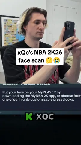 definitely improvement from the other years 😭 #xqc #nba2k26 #nba2k #gaming #technology 