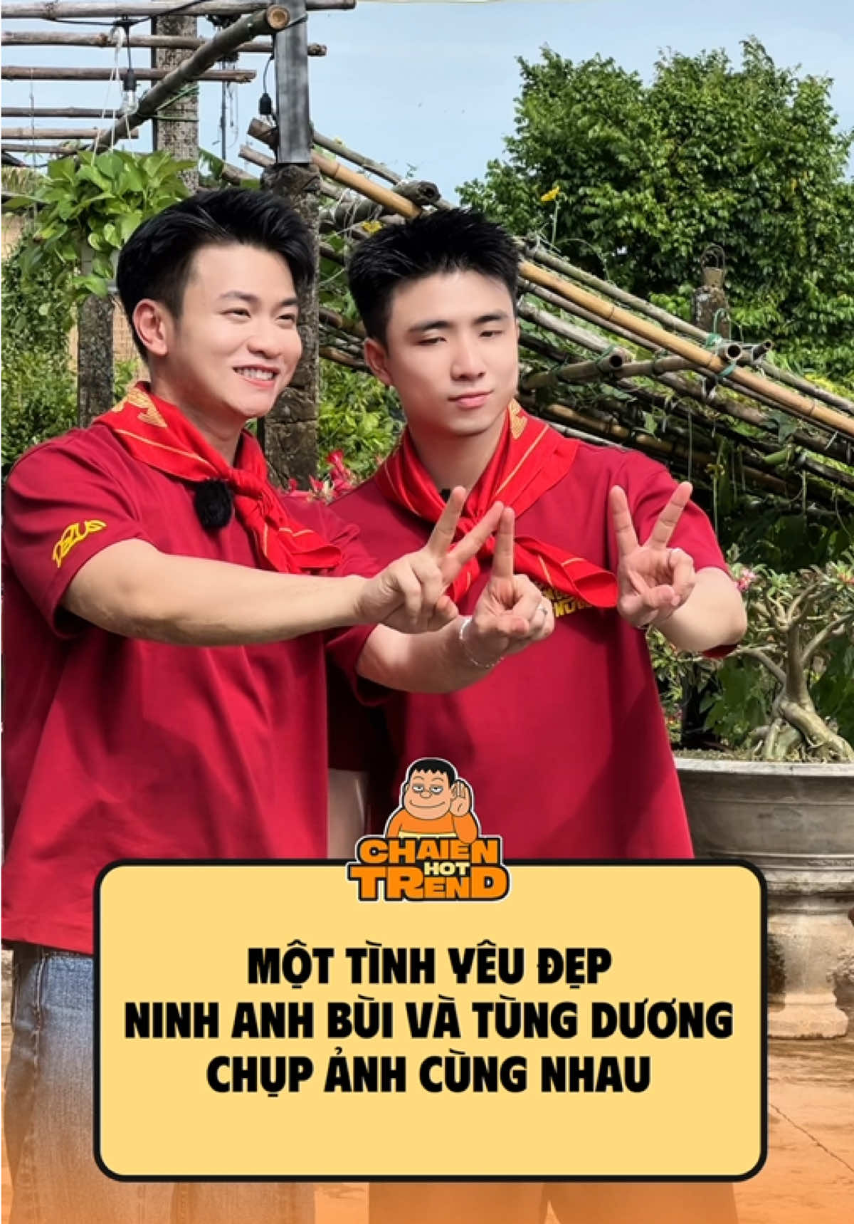 MỘT TÌNH YÊU ĐẸP  NINH ANH BÙI VÀ TÙNG DƯƠNG  CHỤP ẢNH CÙNG NHAU #chaienhottrend #hangxommoi #ninhanhbui #nguyentungduong #xuhuong 