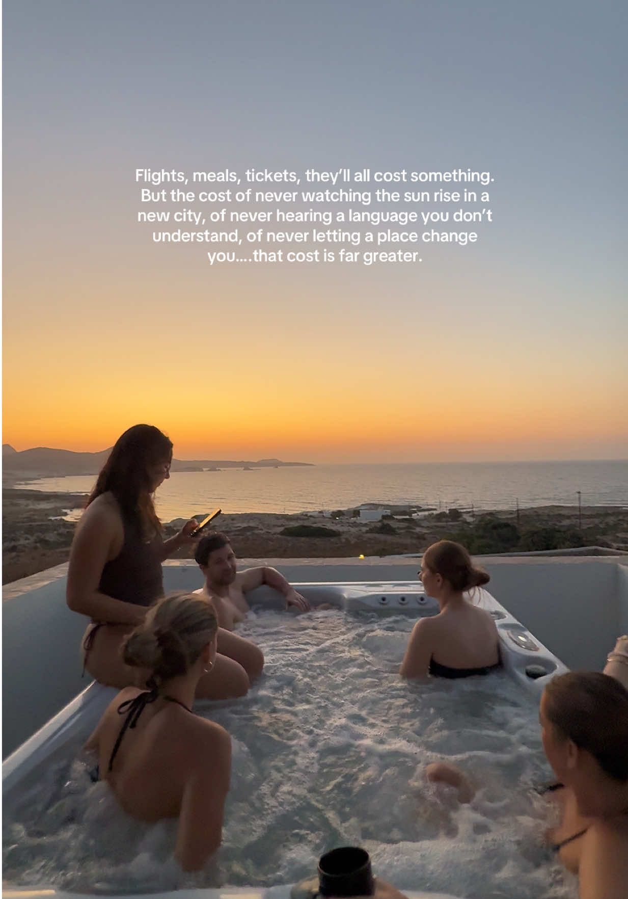 don’t be scared to spend money on traveling, be scared of only living a life of monotony  #travelinspo#travelquotes#travelaesthtic#travelcreator#greece 