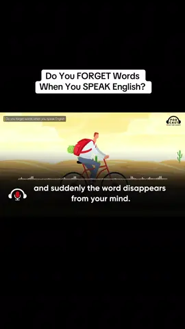 Do You FORGET Words When You SPEAK English? #slowenglish #english #learnenglish #speakenglish #englishteacher 