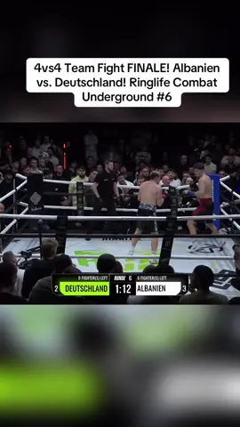 4vs4 Team Fight FINALE! Albanien vs. Deutschland! Ringlife Combat Underground -6 #fight #combat #finale #viral #Germany 