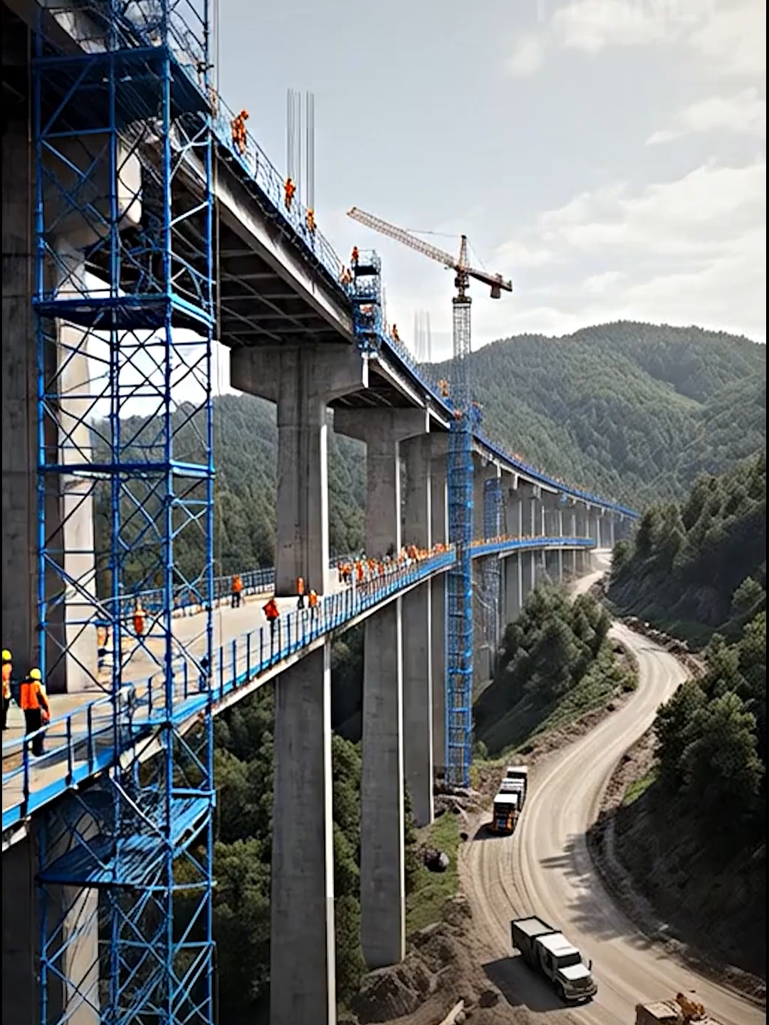 Domino Bridge Collapse Caught on Camera!-1