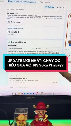 Cách chạy Quảng Cáo hiệu quả với 50k /1 ngày theo thông tin update mới nhất👌 #kinhdoanh #banhangonline #chayquangcao 