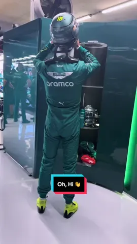 Wait until the end for a little surprise. 👀 #AstonMartinf1 #F1TikTok #LanceStroll #FernandoAlonso #DutchGP 