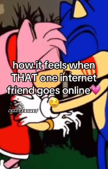 @🎉 Lini!! 🎉 🤞🤫👅 #sonic #amyrose #sonicexe #sonamy #onlinefriends 
