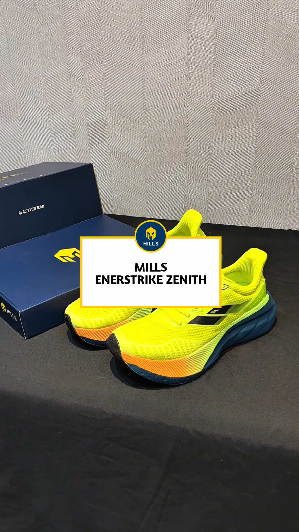 MILLS ENERSTRIKE ZENITH ✨ Tersedia dalam warna terbaru! #mills #millsrunning #millssport #millssportid #enerstrikezenith 