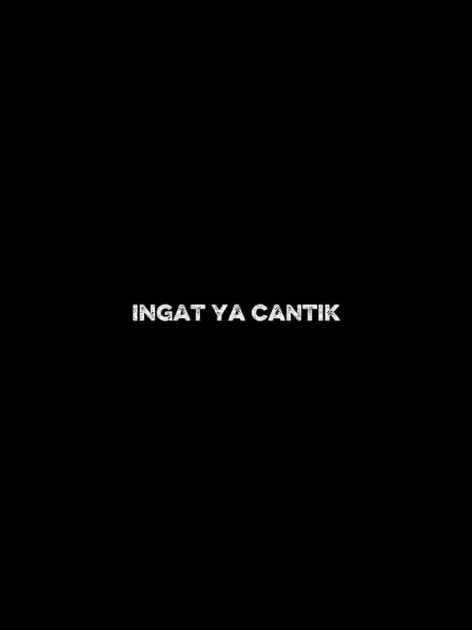 ingat yaa cantik ☝ #templatelirik #overlaylirik #fyp 