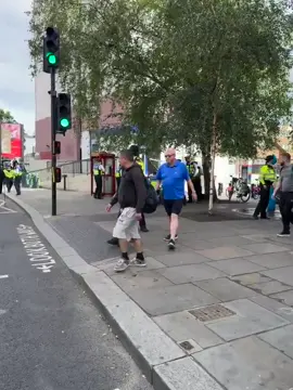 🚨BREAKING: Attempted mass shooter dressed in full riot gear arrested outside of Fulham Broadway after the Chelsea game this afternoon. What's happened to Britain? 
