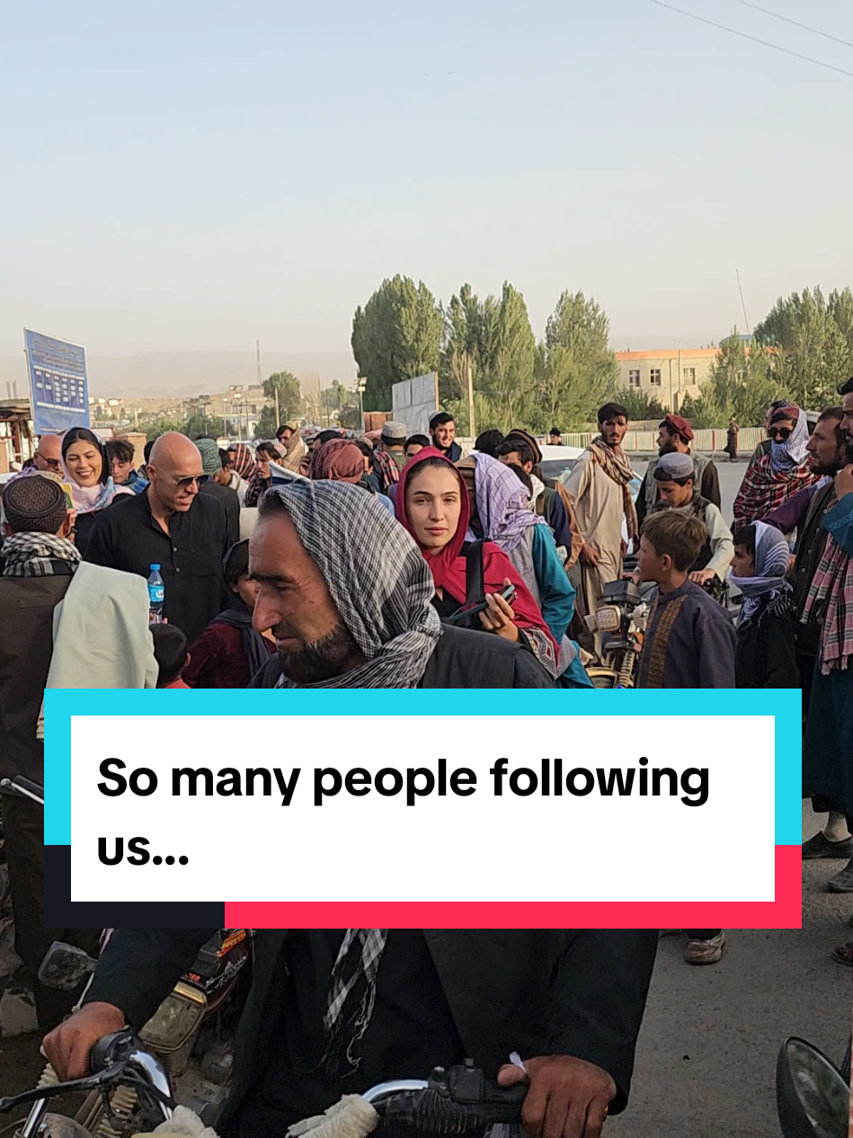 So many people following us... #afghanistan #afghan #afghani #chaghcharan #ghorprovince 