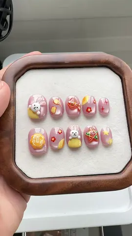 Sắp trung thu rồi , rinh ngay 🏮🥮🐇#trungthu2025 #nailtrungthu #nailboxthietke #litanailbox #nailboxgiare 