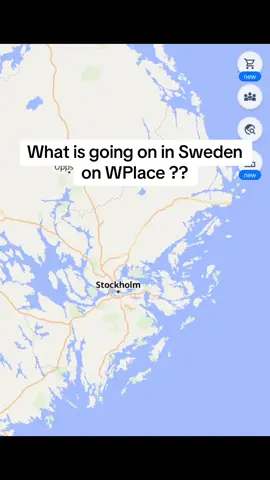 What is going on in Sweden on WPlace ?? #wplace #wplacelive #pixelart #sweden 