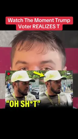 #Watch The Moment Trump Voter REALIZES T