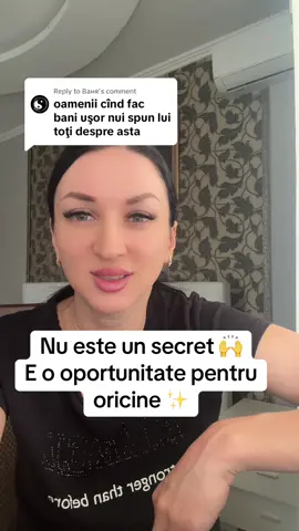 Replying to @Ваня  Nu e un secret 🤫 E o oportunitate pe care mulți încă nu o văd 🚀 Loc este pentru toată lumea! 💻✨ Vrei să afli cum? Scrue INFO  #venitpasiv#tiktokmoldova#moldoveniiingermania#afacereamea#moldoveniiinitalia