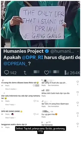 Polanya: We only trust DPR We Gang Gang 🤝 #dpr #dprweganggang #dprian #dabin 