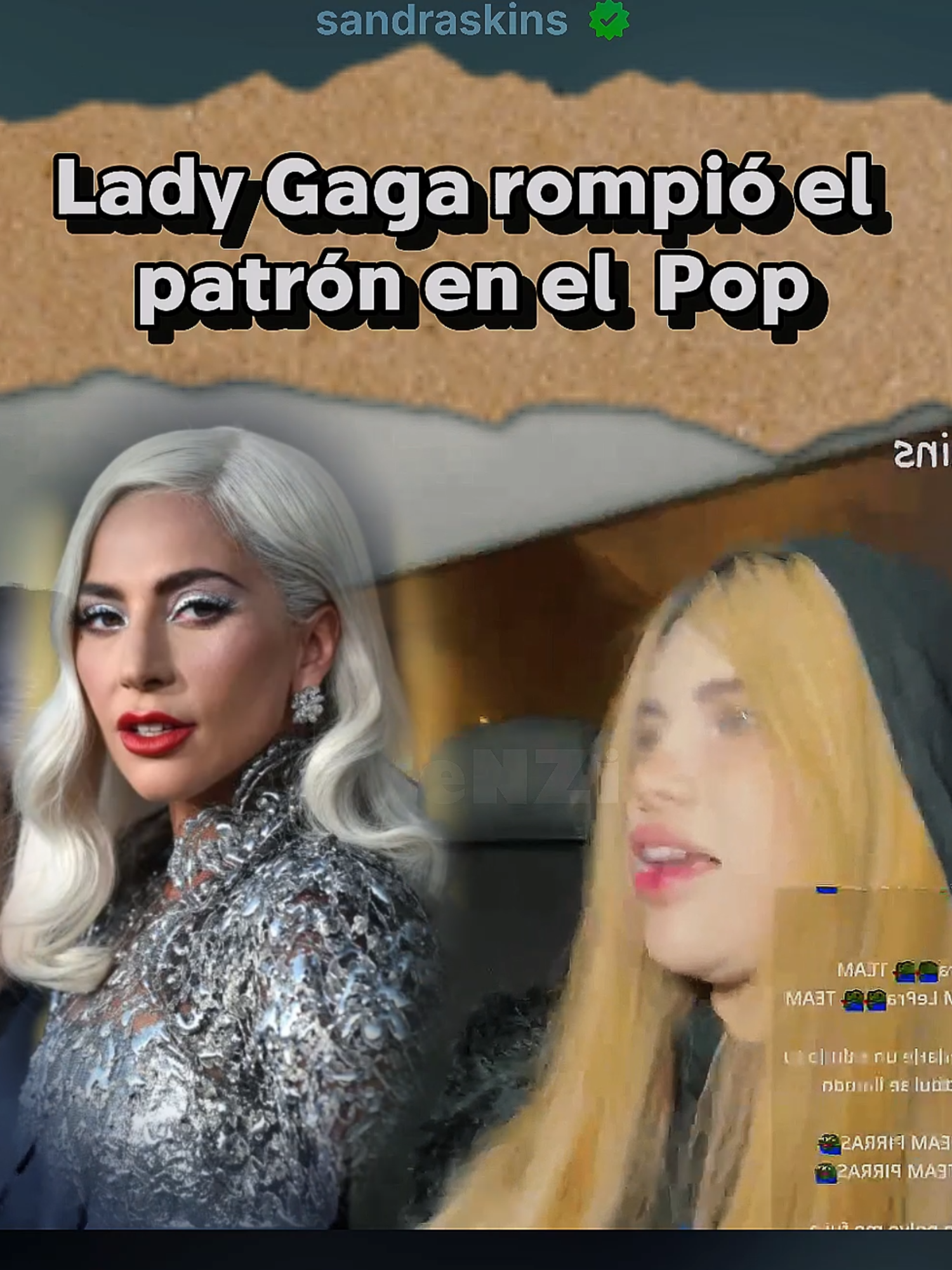 Lady Gaga rompió el molde en el mundo del Pop @sandraskins #sandraskins #sandraskinsclips #paratiiiiiiiiiiiiiiiiiiiiiiiiiiiiiii #foryou #littlemonsters #ladygaga